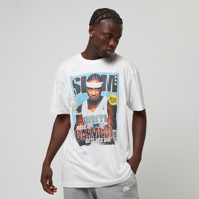 Mitchell & Ness Slam Cover Tee Denver Nuggets bianco 33117 1