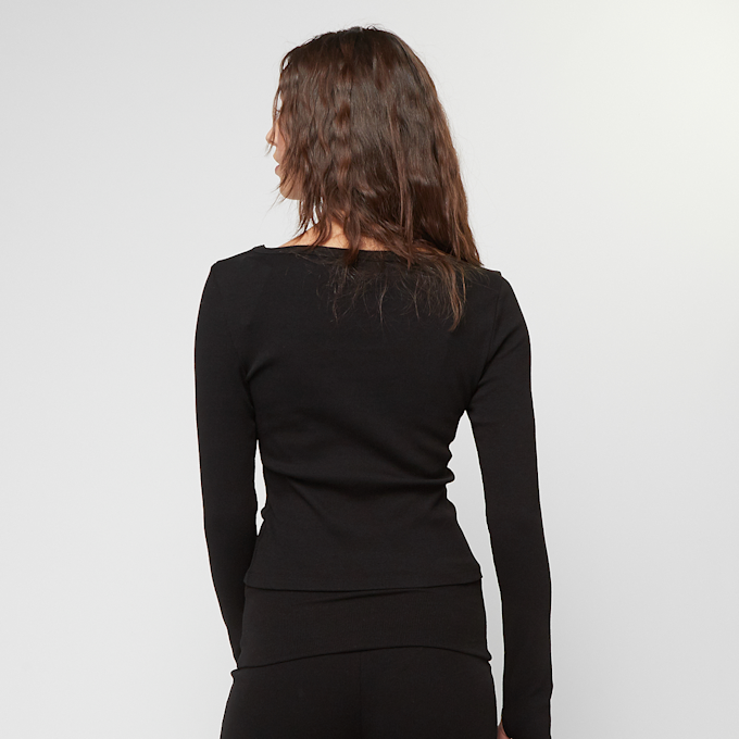 aim'n Ease Ribbed Long Sleeve Top zwart 47154 2