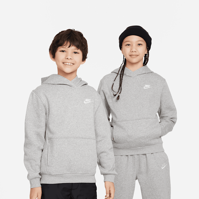 Nike Sportswear Club Fleece Hoodie LBR grijs 33164 1