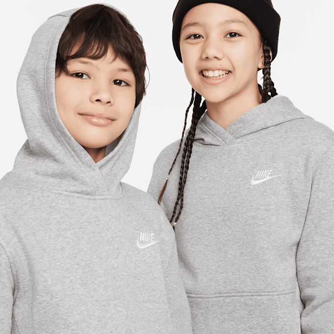 Nike Sportswear Club Fleece Hoodie LBR grijs 33164 3