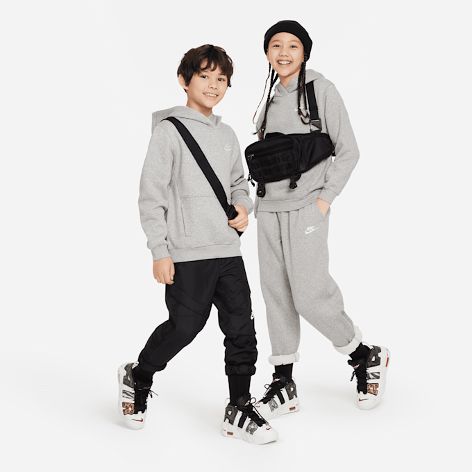 Nike Sportswear Club Fleece Hoodie LBR grijs 33164 4