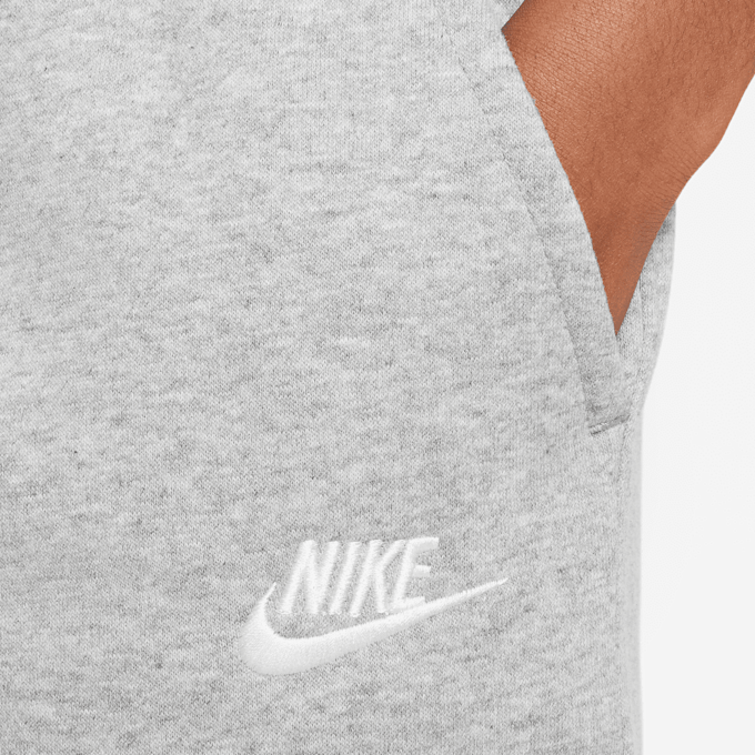 Nike JUNIOR K NSW CLUB FLC JGGR LBR dk grey heather/base grey/whi gris 33165 4