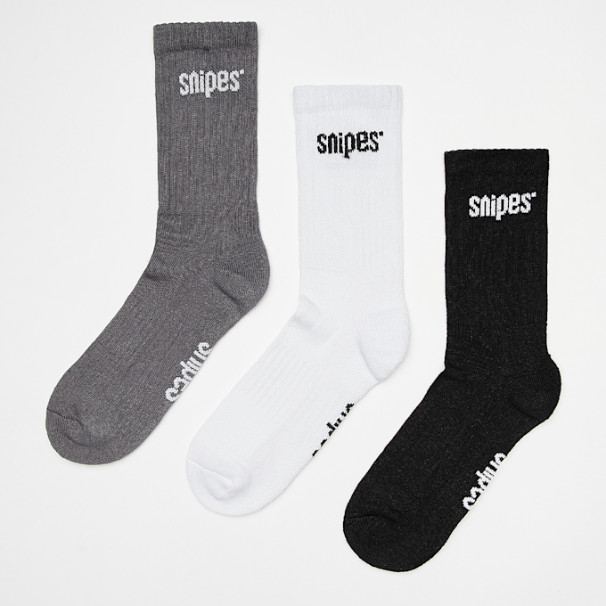 SNIPES 6 PACK - Small Logo Crew Socks multicolor 33174 1