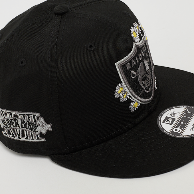 New Era 9FiftySeasonal Flower NFL Oakland Raiders schwarz 33183 5