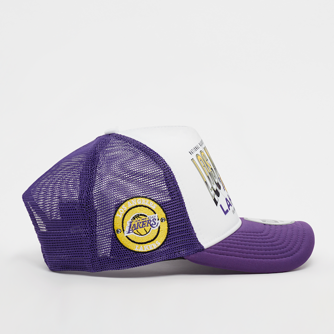 New Era A-Frame Trucker Team Colour NBA Los Angeles Lakers pourpre 33198 2