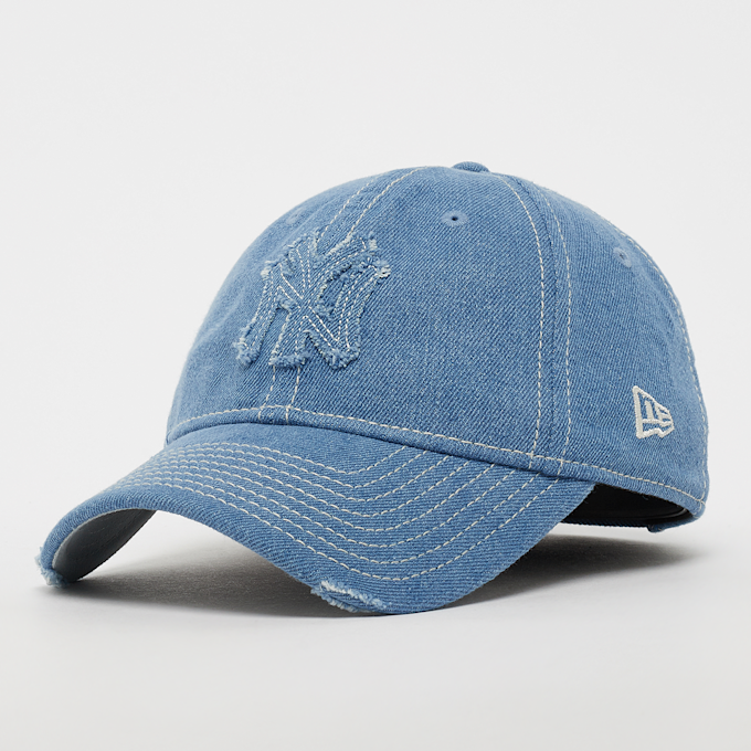 New Era 9Twenty Female Denim Distress MLB New York Yankees sky azul 33207 1