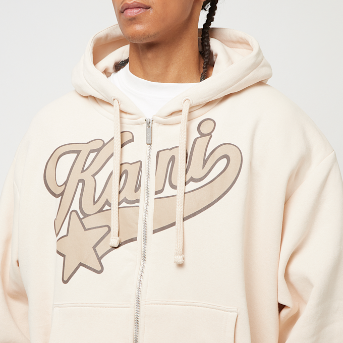 Karl Kani Star Logo Boxy Full Zip Hoodie beż 33218 3