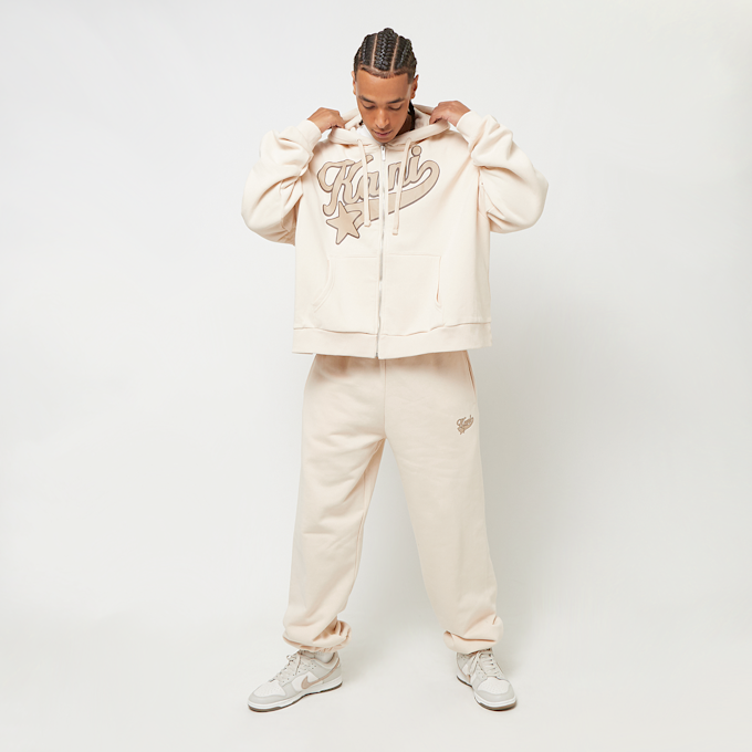 Karl Kani Star Logo Boxy Full Zip Hoodie bež 33218 4