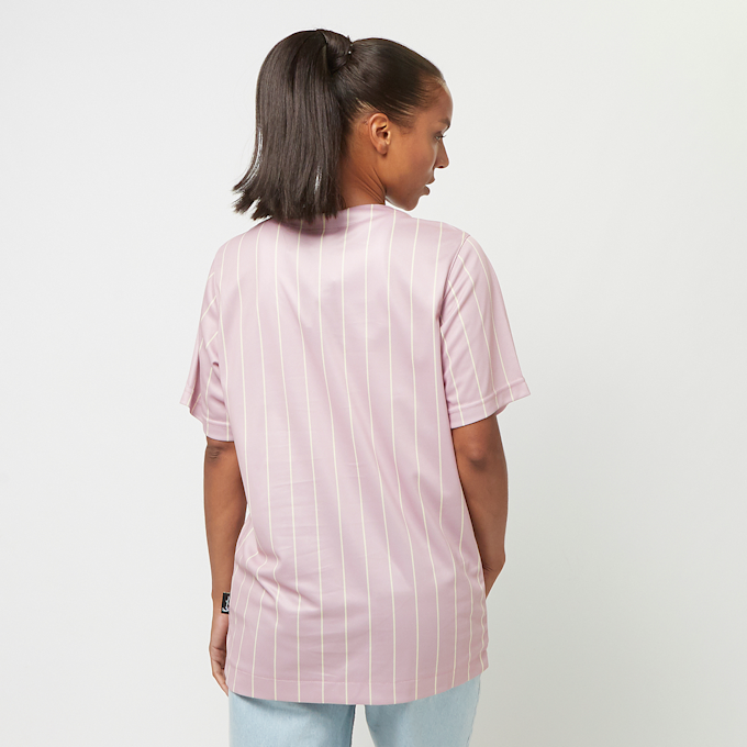 Karl Kani Woven Signature Pinstripe Baseballshirt fioletowy 33230 2