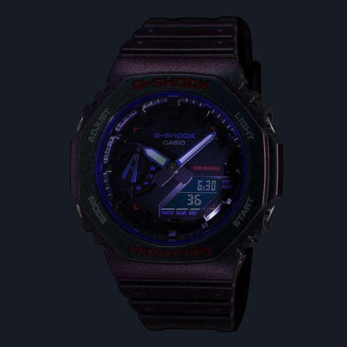 G-SHOCK Aim High GA-2100AH-6AER morado 33241 3