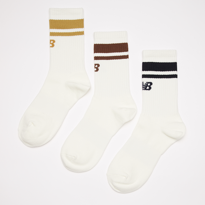 New Balance 3 PACK - Sport Essentials Stripe Midcalf weiß 33262 1