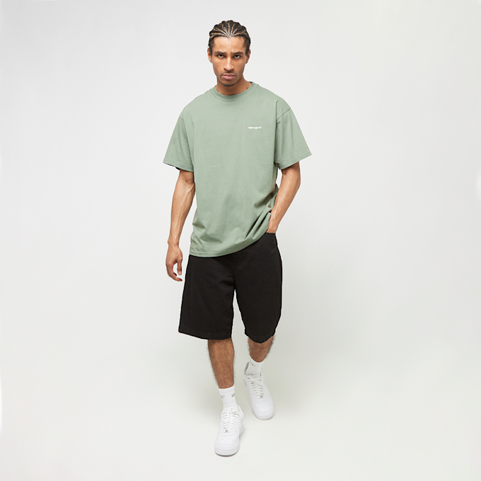 Carhartt WIP Shortsleeve Script Embroidery T-Shirt verde 33312 4