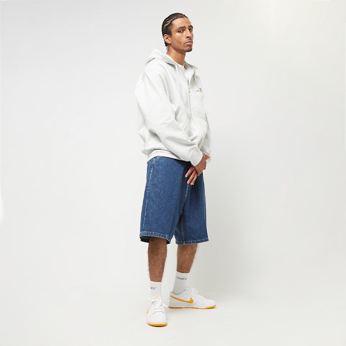 Carhartt WIP Hooded American Script Jacke grau 33333 4