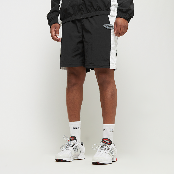 Capacité Logo Rubber Badge Colorblocked Zip Off Track Pants schwarz 33363 7