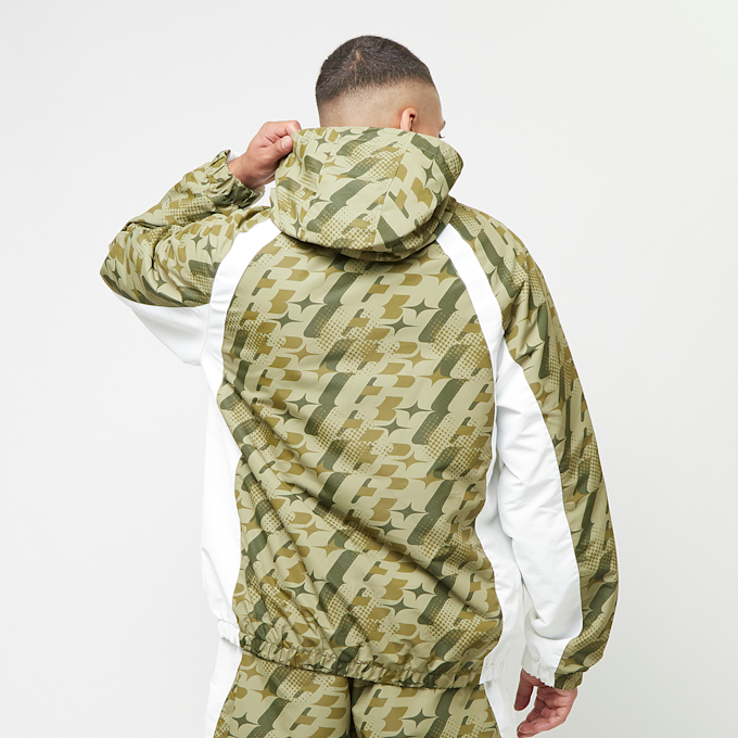 Capacité Logo Rubber Badge Hooded Colorblocked Windrunner camouflage 33364 2