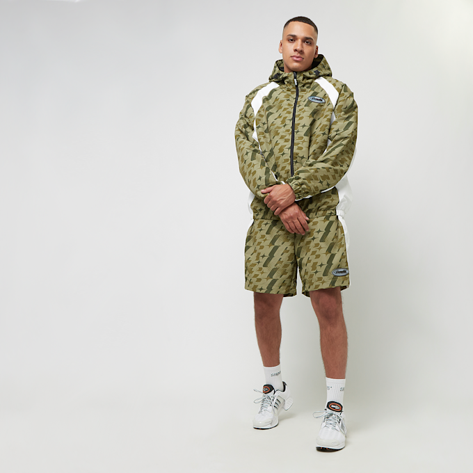 Capacité Logo Rubber Badge Colorblocked Track Shorts camouflage 33365 4