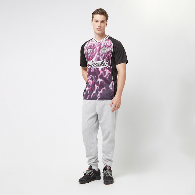 Capacité Crowd Photoprint V Neck Tricot fioletowy 33366 4