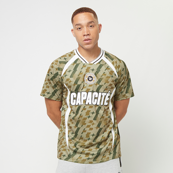 Capacité Camo V Neck Tricot grün 33367 1