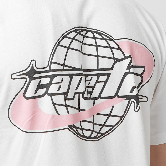 Capacité Globe Logo Tee biały 33373 4