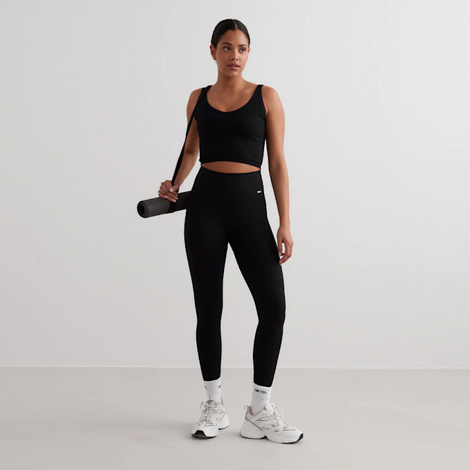aim'n Ribbed Seamless Bra nero 33383 4