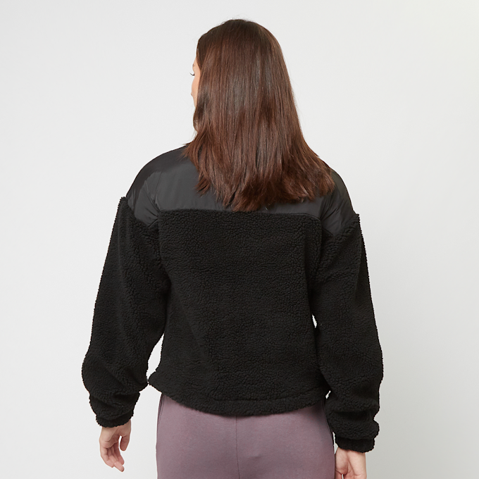Urban Classics Ladies Sherpa Mix Jacke schwarz 33405 2