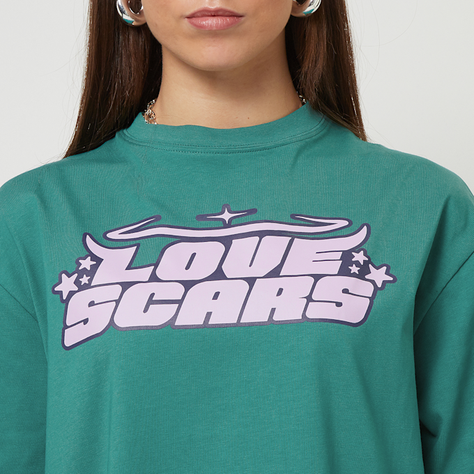 Love Scars Angel Logo Tee grün 46134 3