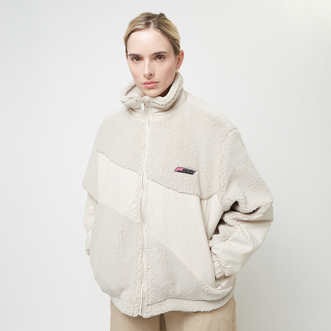 Pegador Teddy Fabric Mix Jacket beige 41279 1