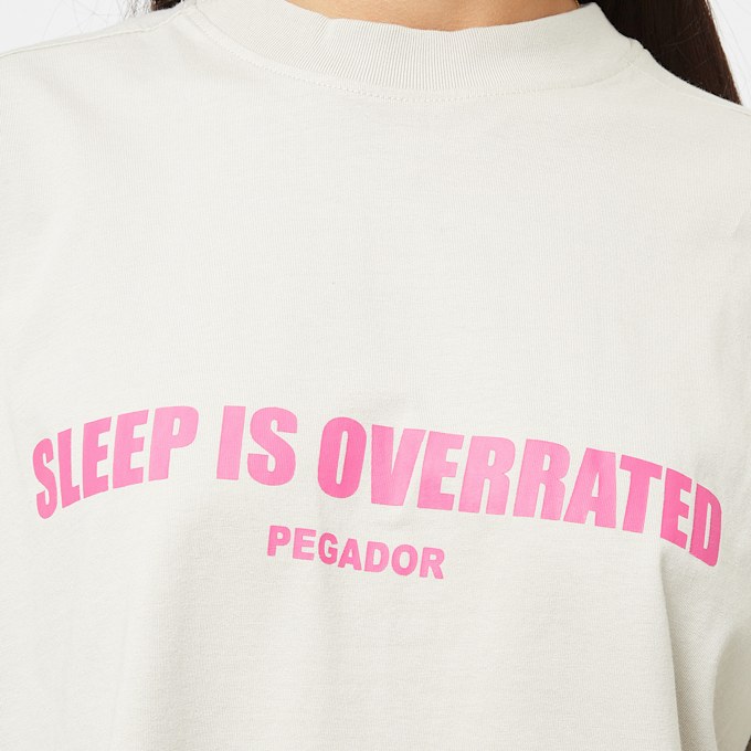 Pegador Tori Heavy Oversized Tee beige 41288 3