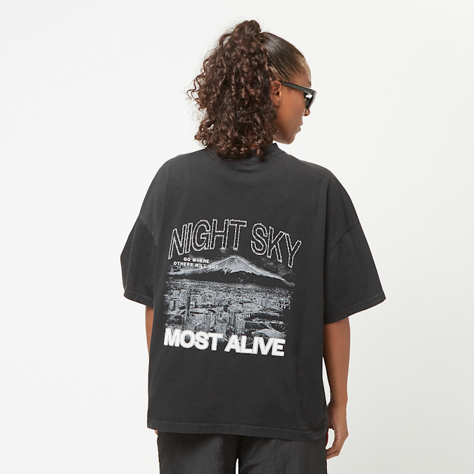 Pegador Sora Heavy Oversized Tee nero 41276 1