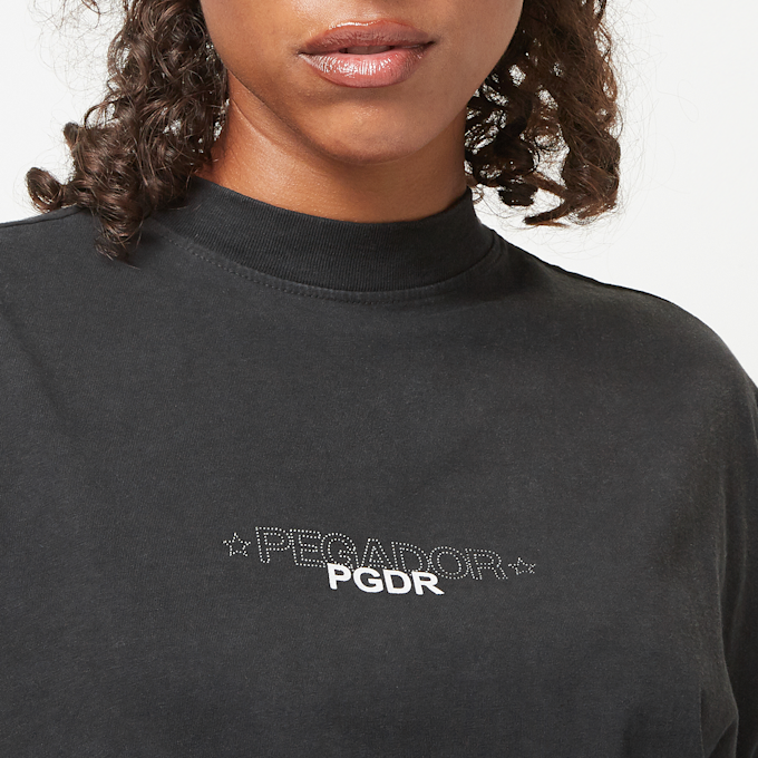 Pegador Sora Heavy Oversized Tee nero 41276 3