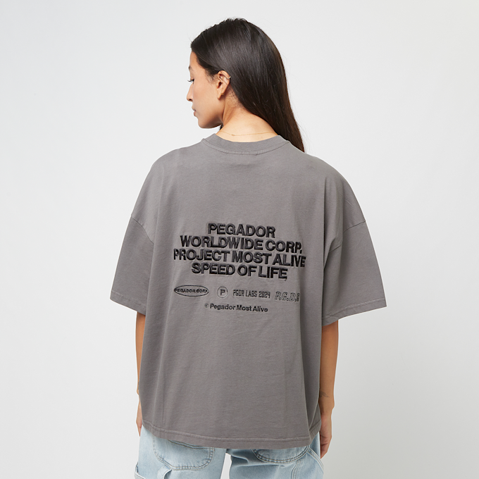 Pegador Sora Heavy Oversized Tee grijs 41297 2