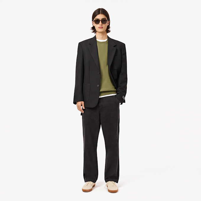 Lacoste SWEATSHIRTS khaki zielony 44527 4