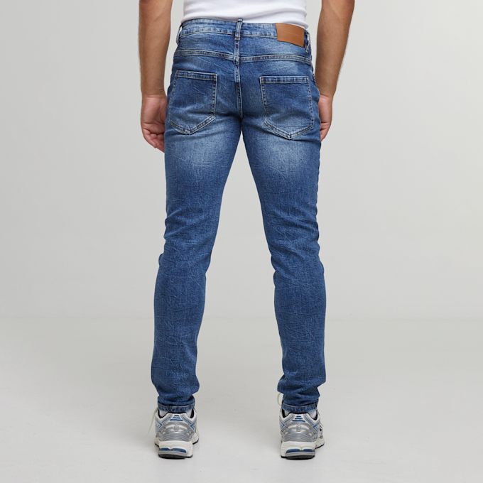 2Y STUDIOS Julio Ripped Slim Fit Jeans blauw 44354 2