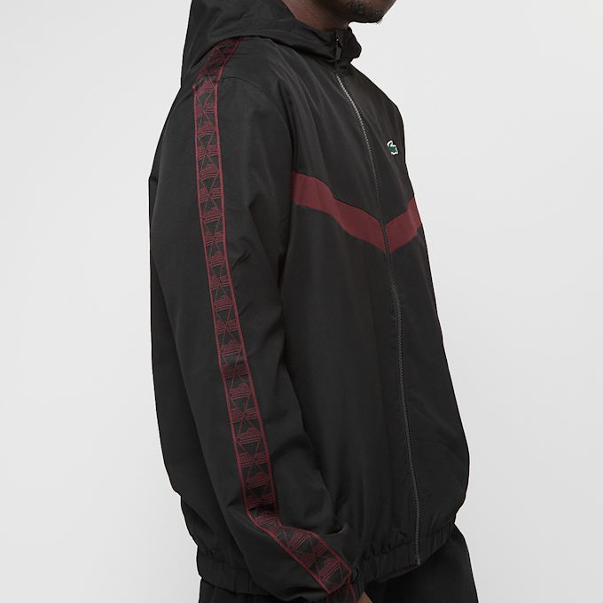Lacoste Tennis Monogram Trackjacket zwart 47142 4
