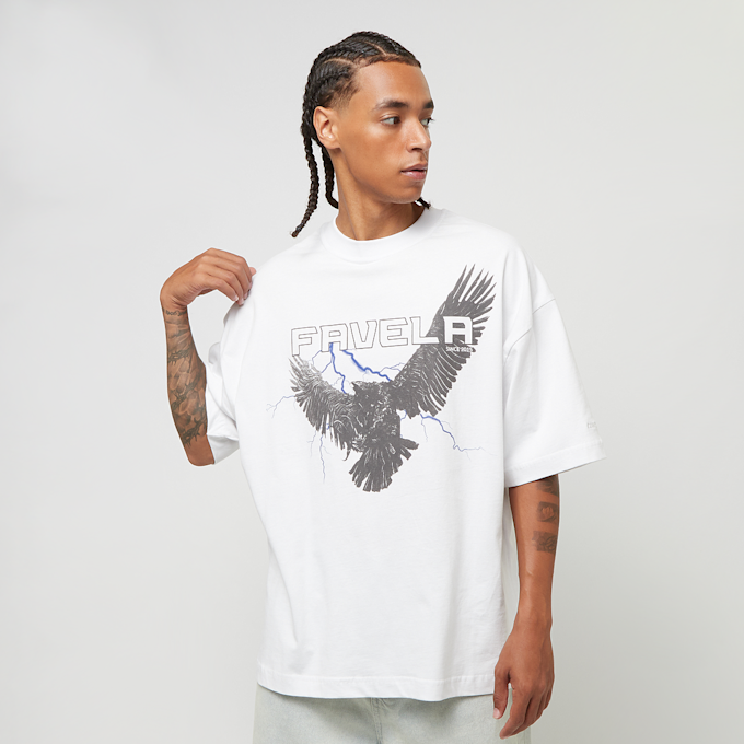 FAVELA Eagle T-Shirt blanc 41555 1