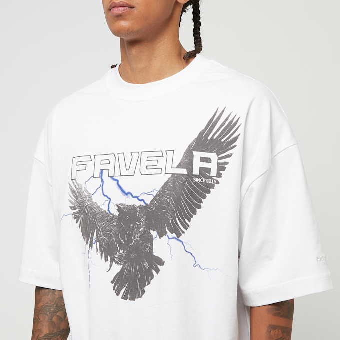 FAVELA Eagle T-Shirt blanc 41555 3