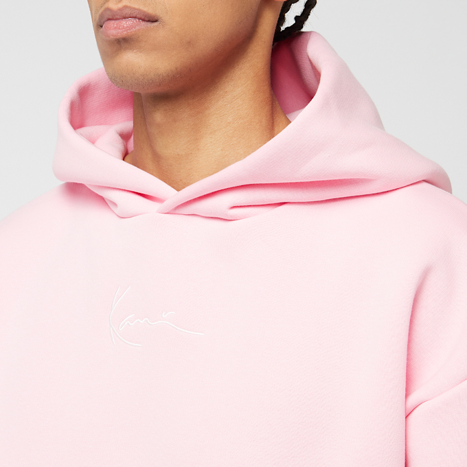 Karl Kani Small Signature Essential Oversized Hoodie rosa 45082 3