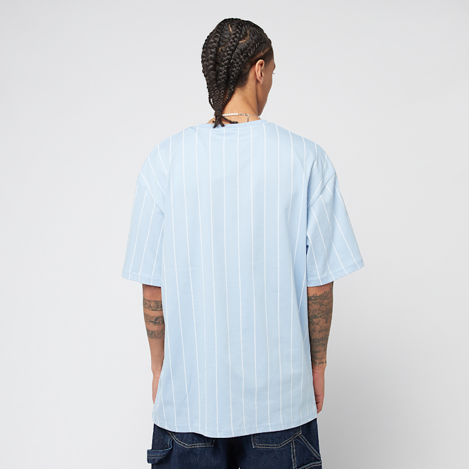 Karl Kani Small Signature Essential Pinstripe Tee bleu 45081 2