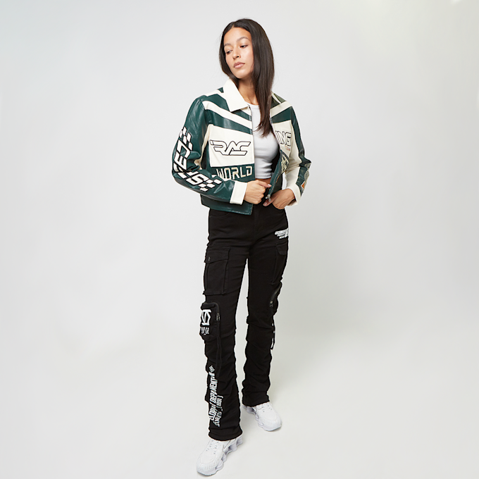Smoke Rise Collared Racing Jacket verde 40112 5