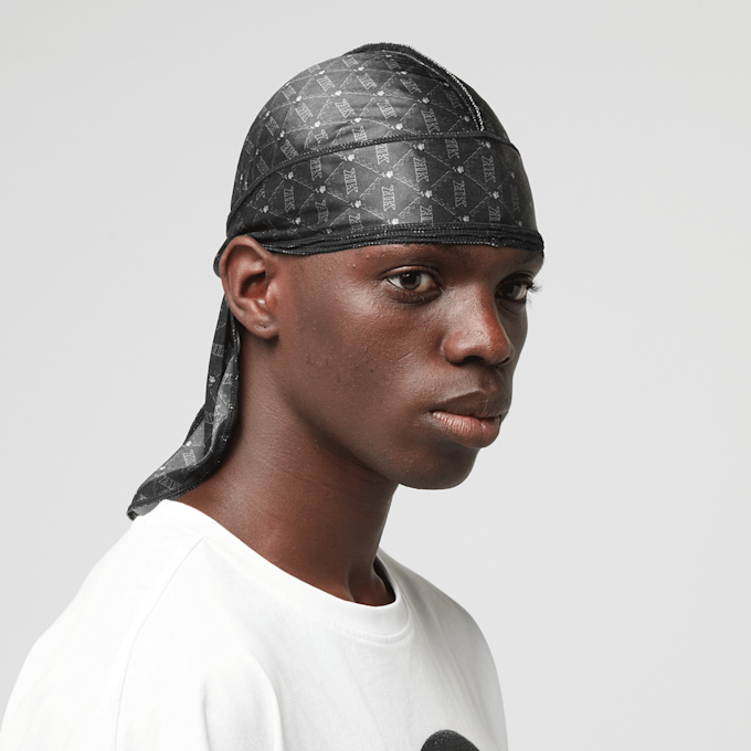 Karl Kani Monogram All Over Print Durag noir 45288 3
