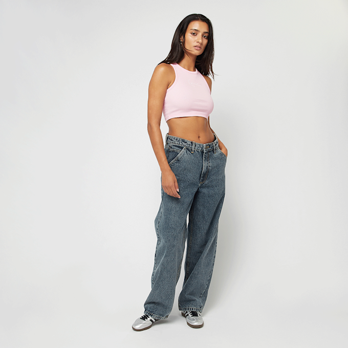 Karl Kani Small Signature Essential Racer Rib Top rosa 45129 4