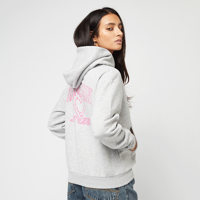Karl Kani Signature Heart Cross Backprint Zip Hoodie grijs 45134 1
