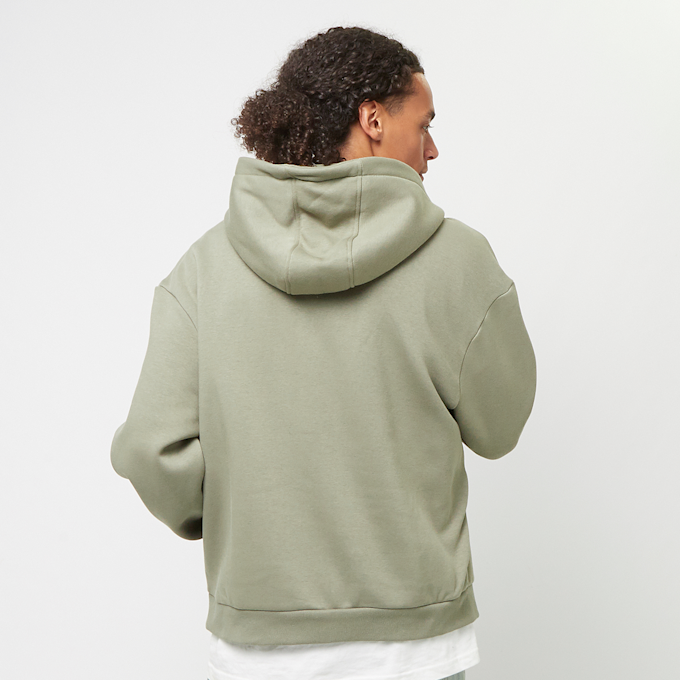 Urban Classics Fluffy Zip Hoody verde 40697 2