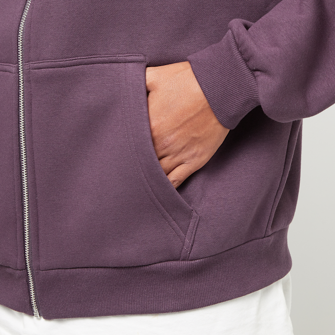 Urban Classics Fluffy Zip Hoody fioletowy 40698 3
