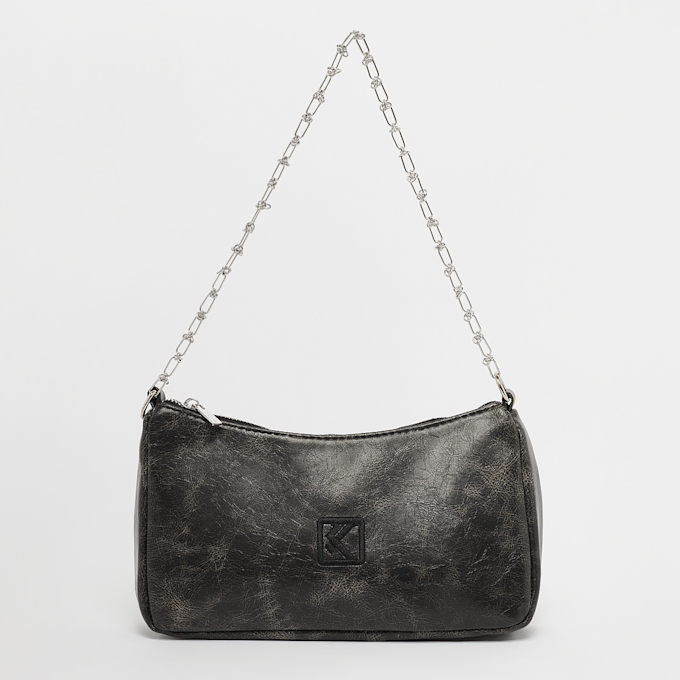 Karl Kani OG Crackle PU Knot Chain Shoulder Bag noir 45310 1
