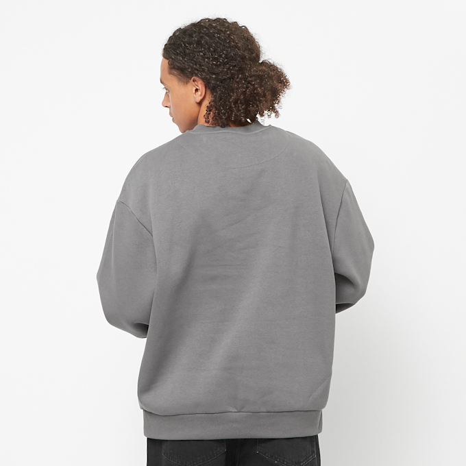 Urban Classics Fluffy Crewneck grijs 40708 2