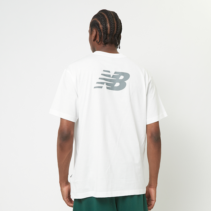 New Balance Relaxed Logo T-Shirt wit 41658 1