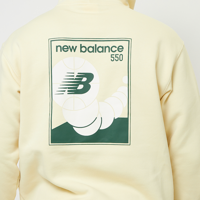 New Balance Relaxed 550 Hoodie beż 41661 4