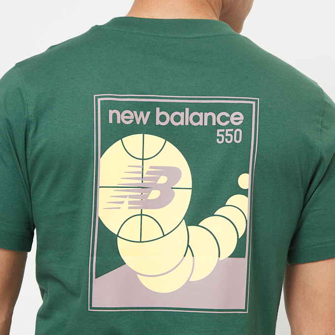 New Balance 550 T-Shirt verde 41660 4