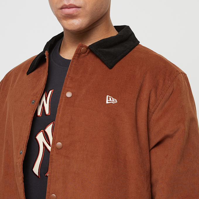 New Era Cord Coaches' Jacke braun 45403 3